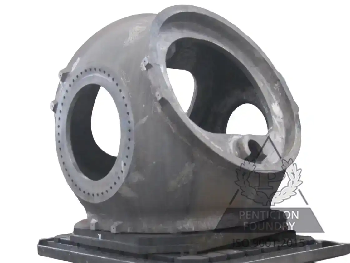 Ductile iron housing for the wind industry. Ductile iron housing for the wind industry.